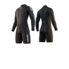 Shorty Mystic Brand Longarm 3/2 Bzip Flatlock 